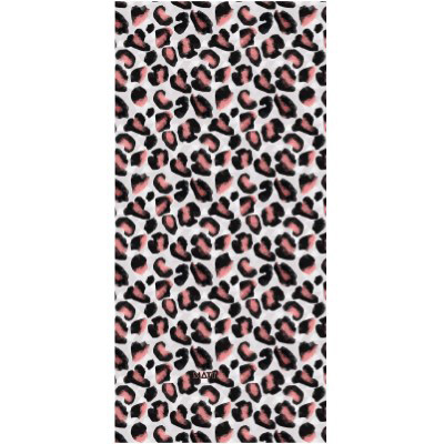 Image MATT Summer scarf, pink leopard