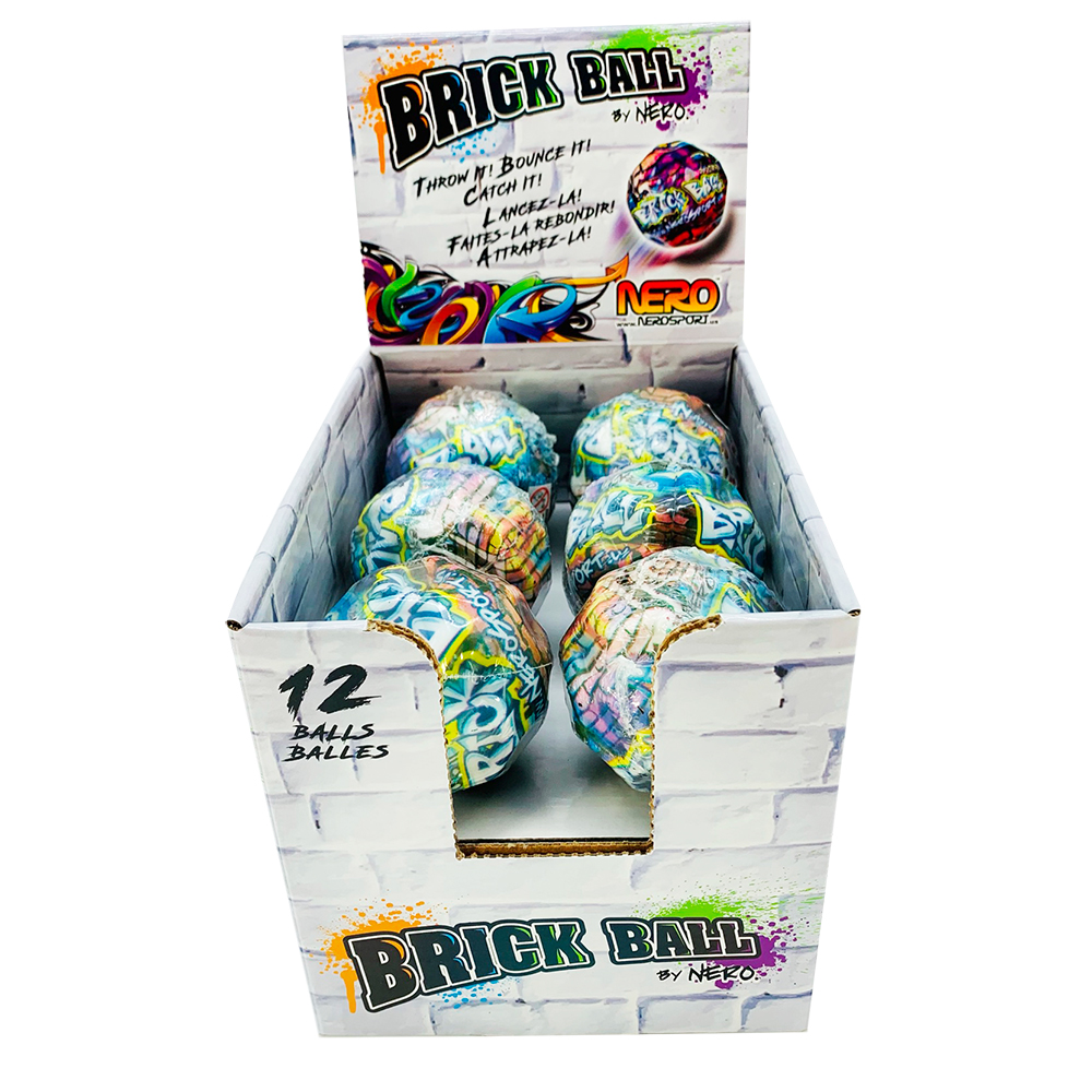 Image Nero Brick Ball - 5.1cm (assorted colors) counter