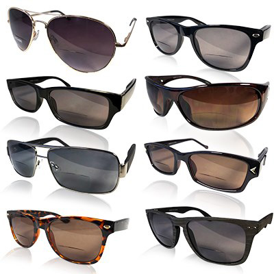 Image Sun Readers for Men - Smoke Lenses