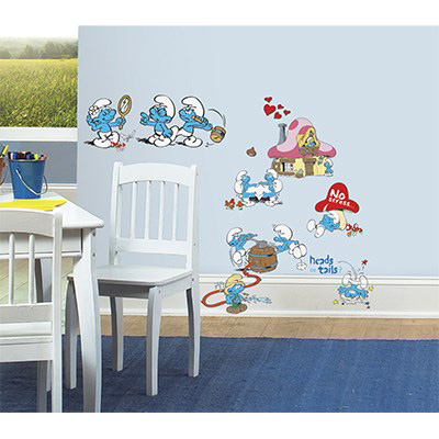 Image Wall Decals - Smurfs Classic