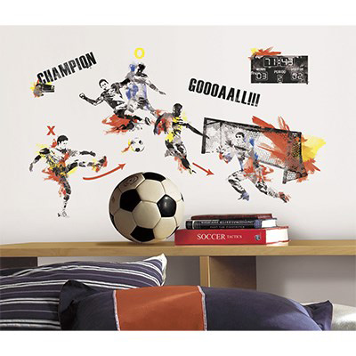 Image Appliqués Muraux - Les Champions du Soccer