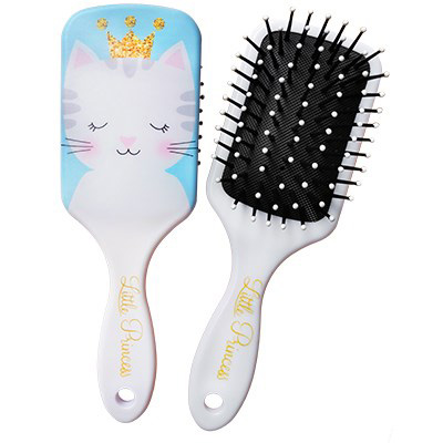 Image Little Princess Kids Hair Brush - Animals Series - Cat