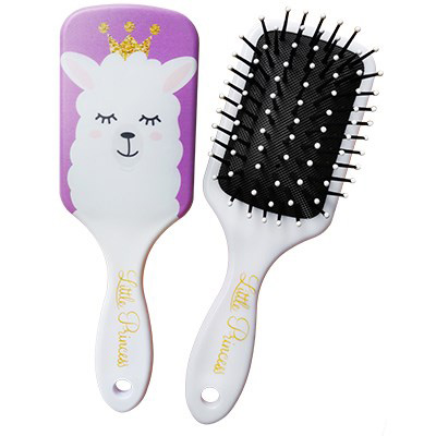 Image Little Princess Kids Hair Brush - Animals Series - Lama