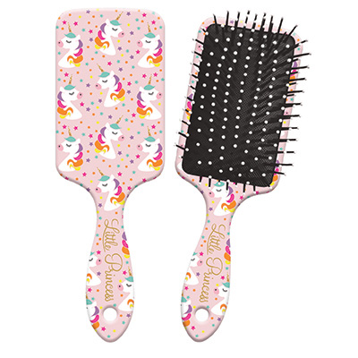 Image Little Princess Kids Hair Brush - COOL Animals Series - Unicorn