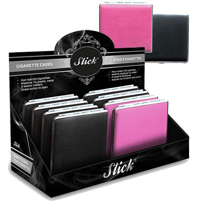 Image Suede cigarettes cases, assorted colors