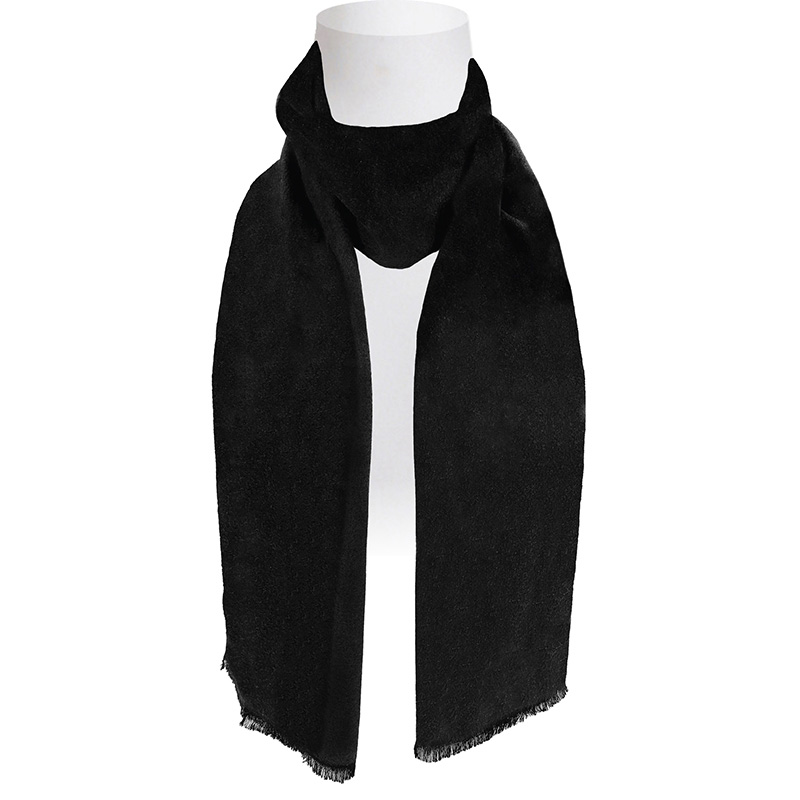 Image Foulard pour hommes, noir