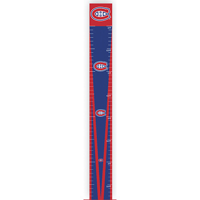 Image Montreal Canadiens Peel and Stick Growth Chart