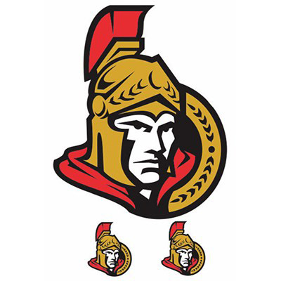 Image Ottawa Senators 2x2ft Peel and Stick Appliqué