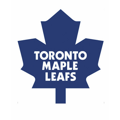 Image Appliqués muraux autocollants 2 x 5.5'', Maple Leafs de Toronto
