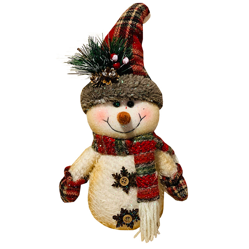 Image Snowman - Glitter Collection - Red Hat