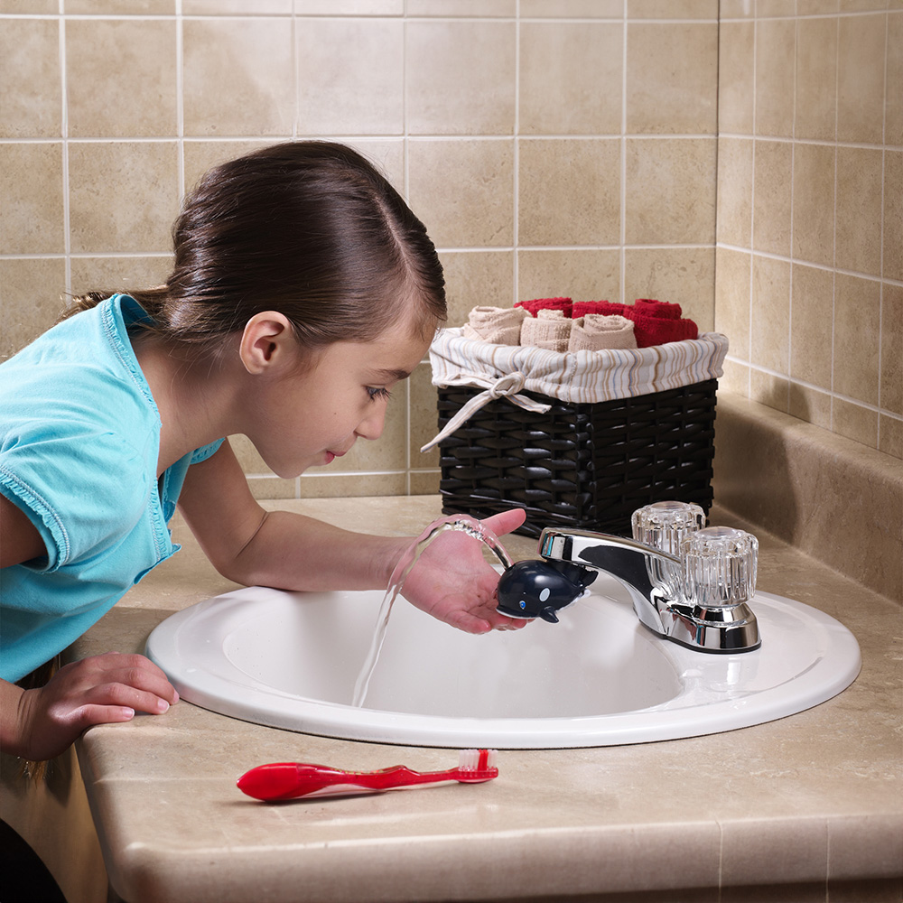 Fun Faucets JOKARI - Fun Whale Faucet Fountain, Black - A1 Distribution
