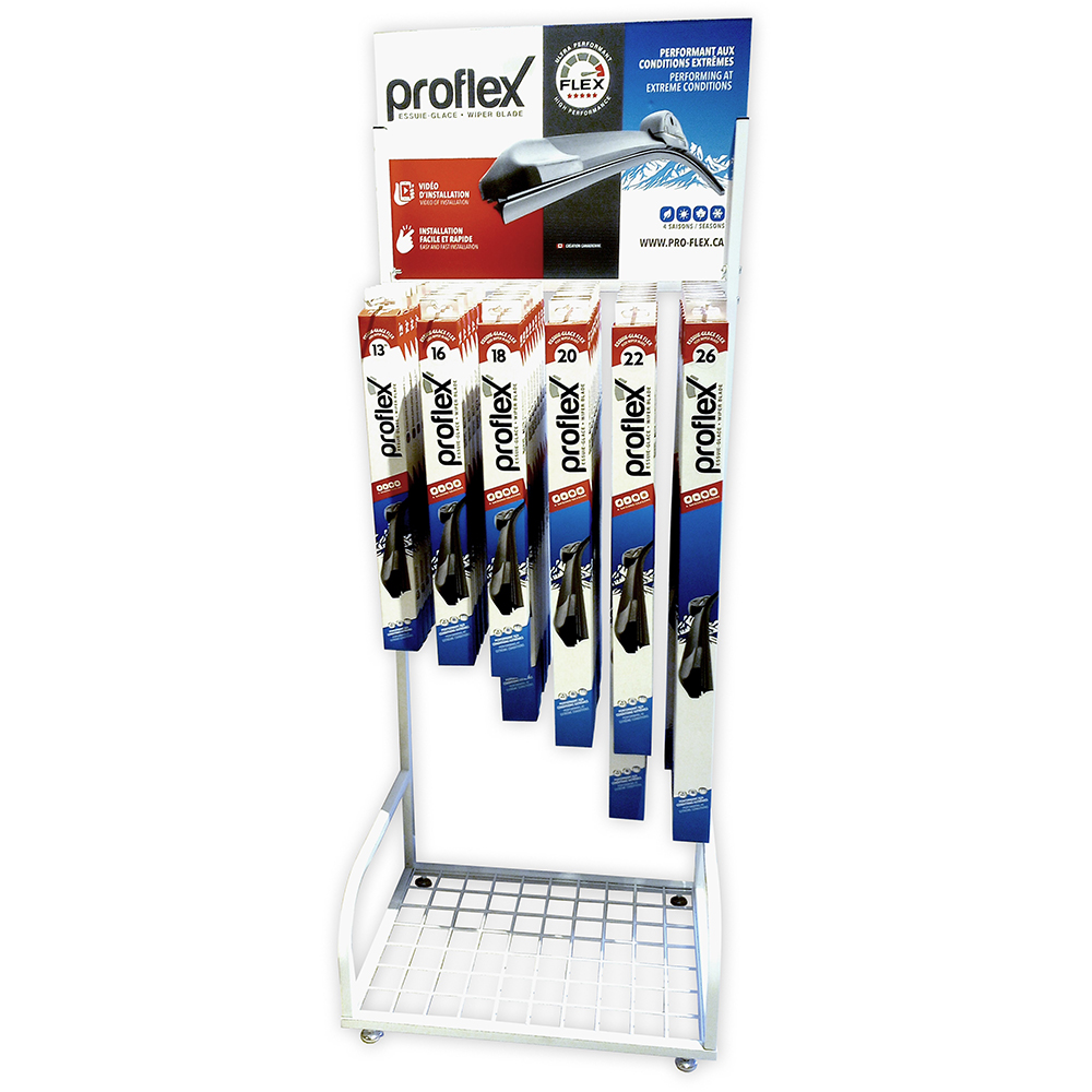Image PROFLEX Wiper Blades Starter Kit - Includes 50pcs, display and header card
