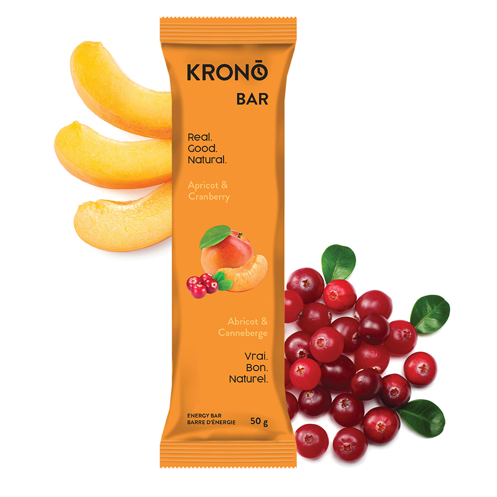 Image KRONO Apricot Cranberry Energy Bar