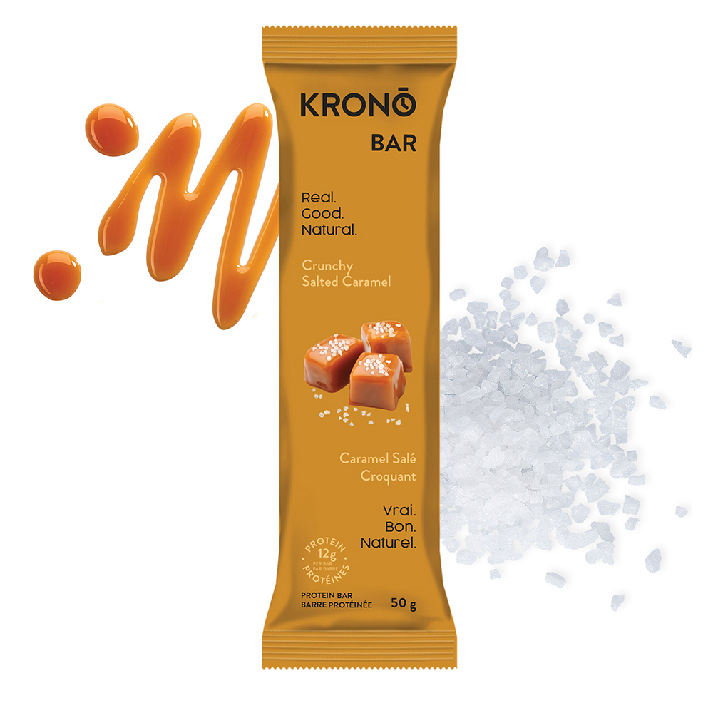 Image KRONO Barre Protéine Caramel salé