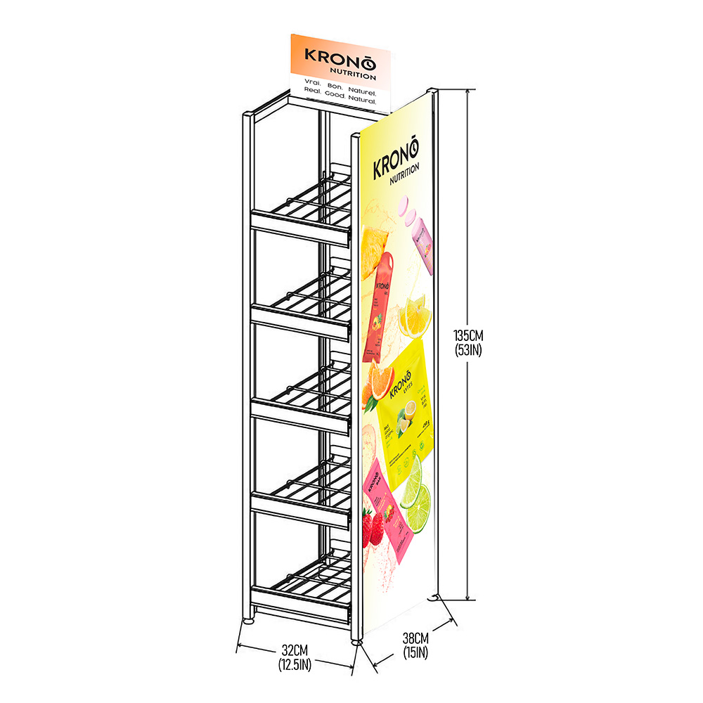 Image KRONO shelving display (empty)