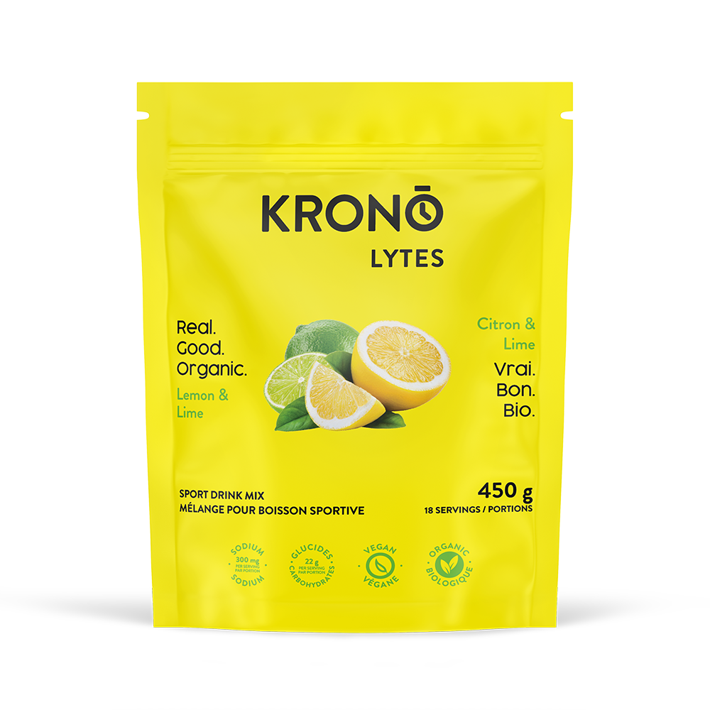 Image KRONO Boisson Electrolytes 450g Lime et Citron