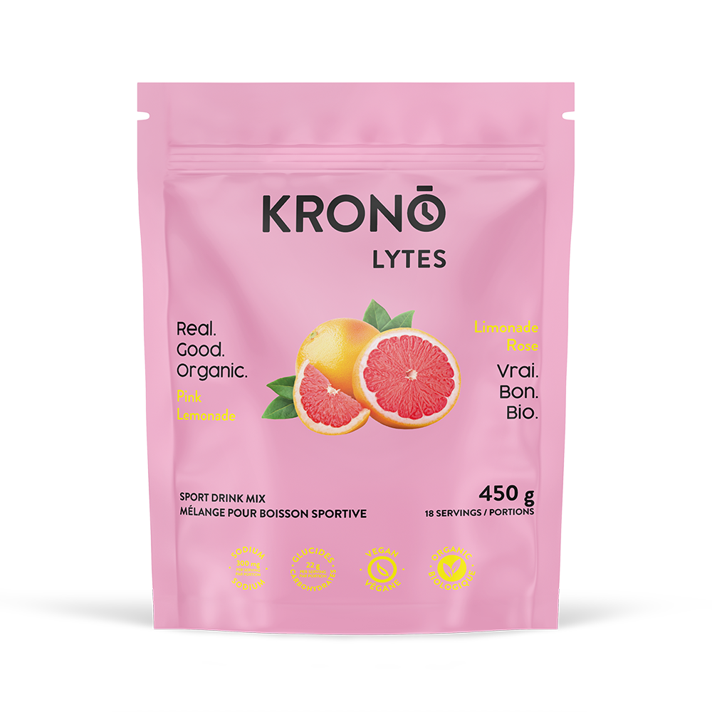Image KRONO Boisson Electrolytes 450g Limonade Rose