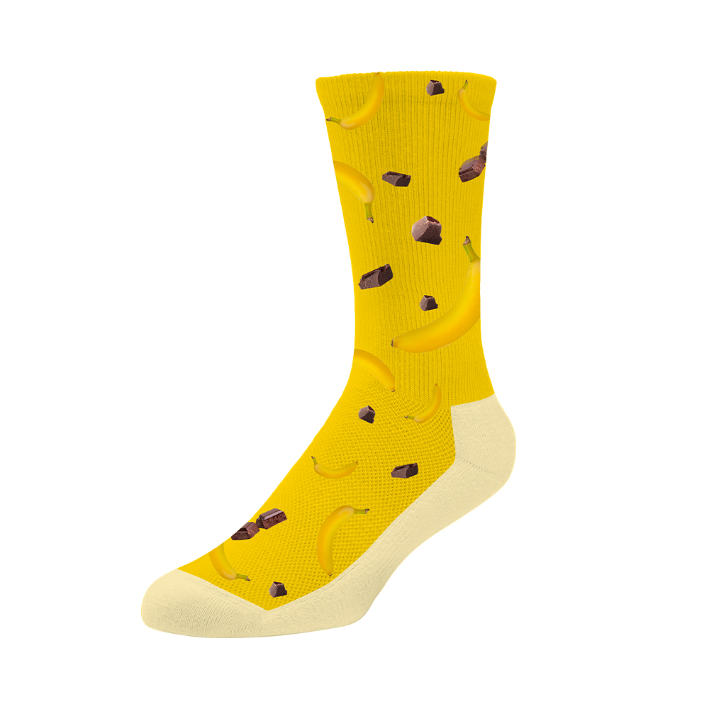 Image KRONO socks banana dark YELLOW - Size S/M
