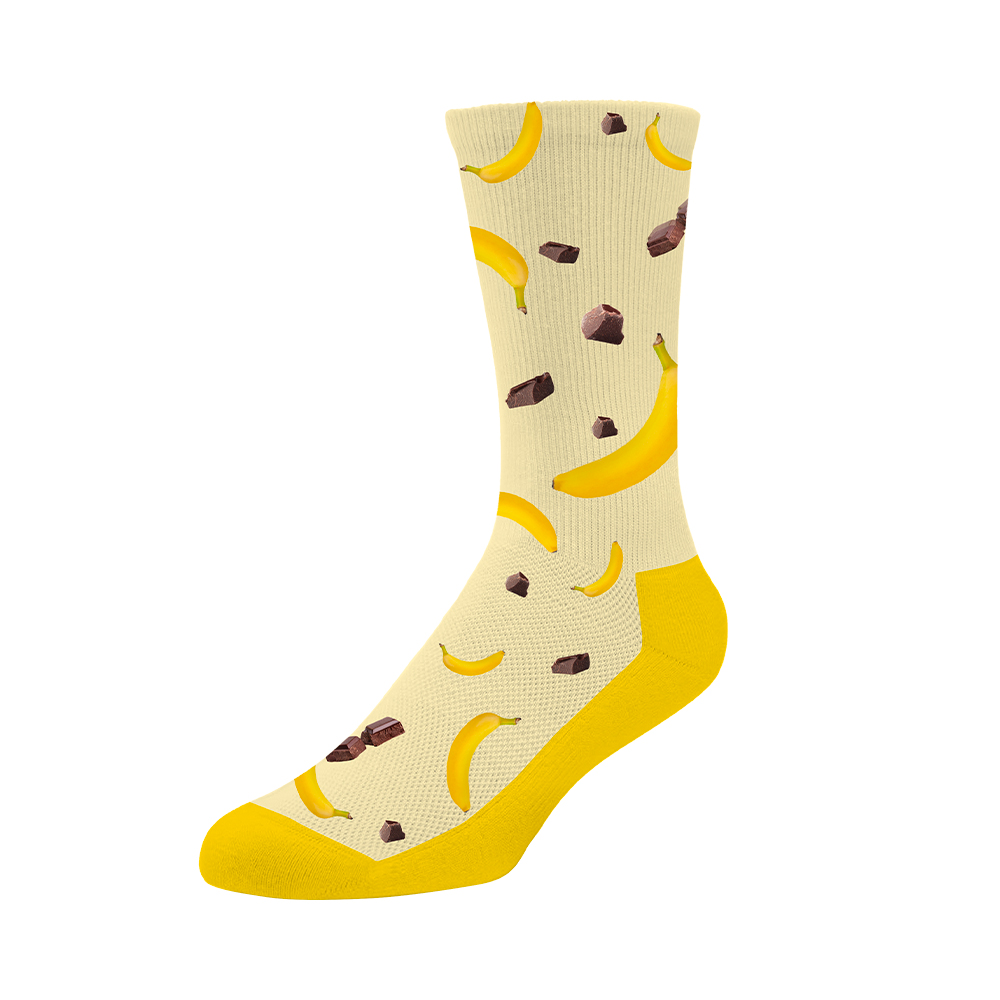 Image KRONO socks banana pale YELLOW - Size M/L