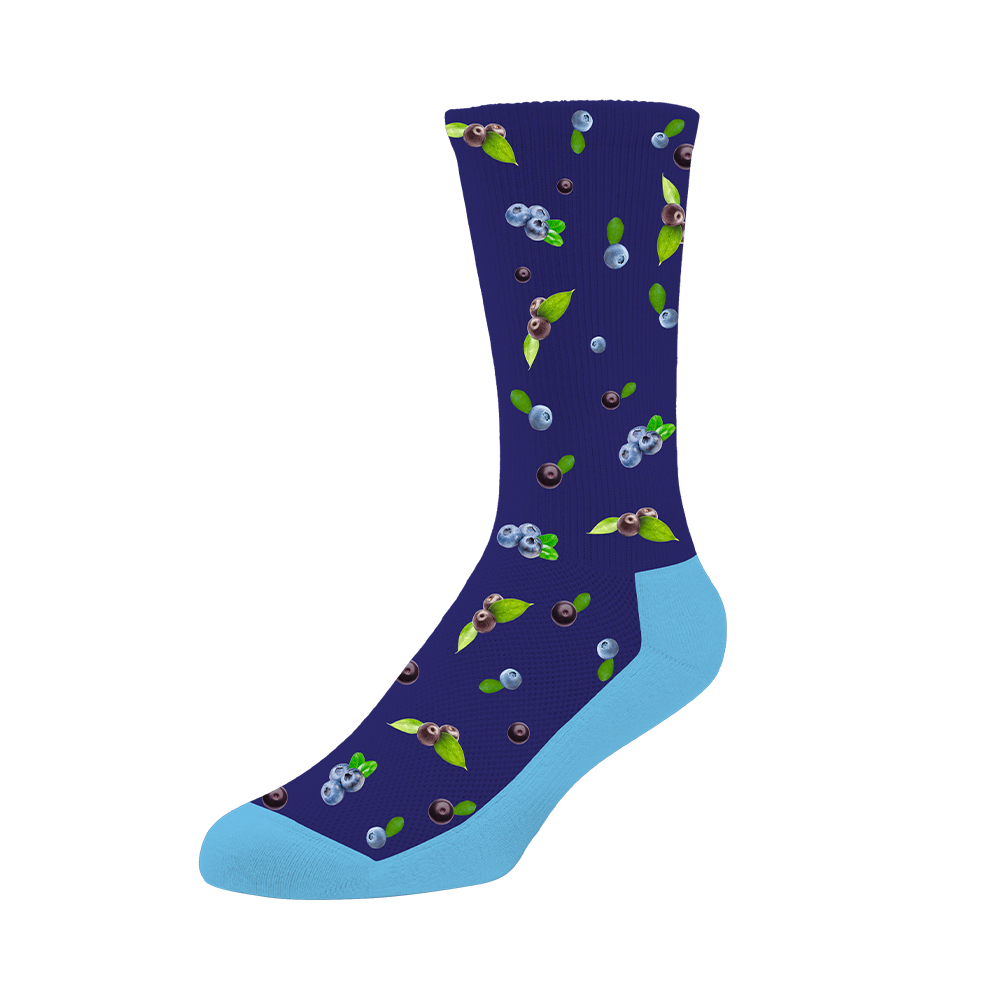 Image KRONO socks blueberry dark BLUE - Size M/L