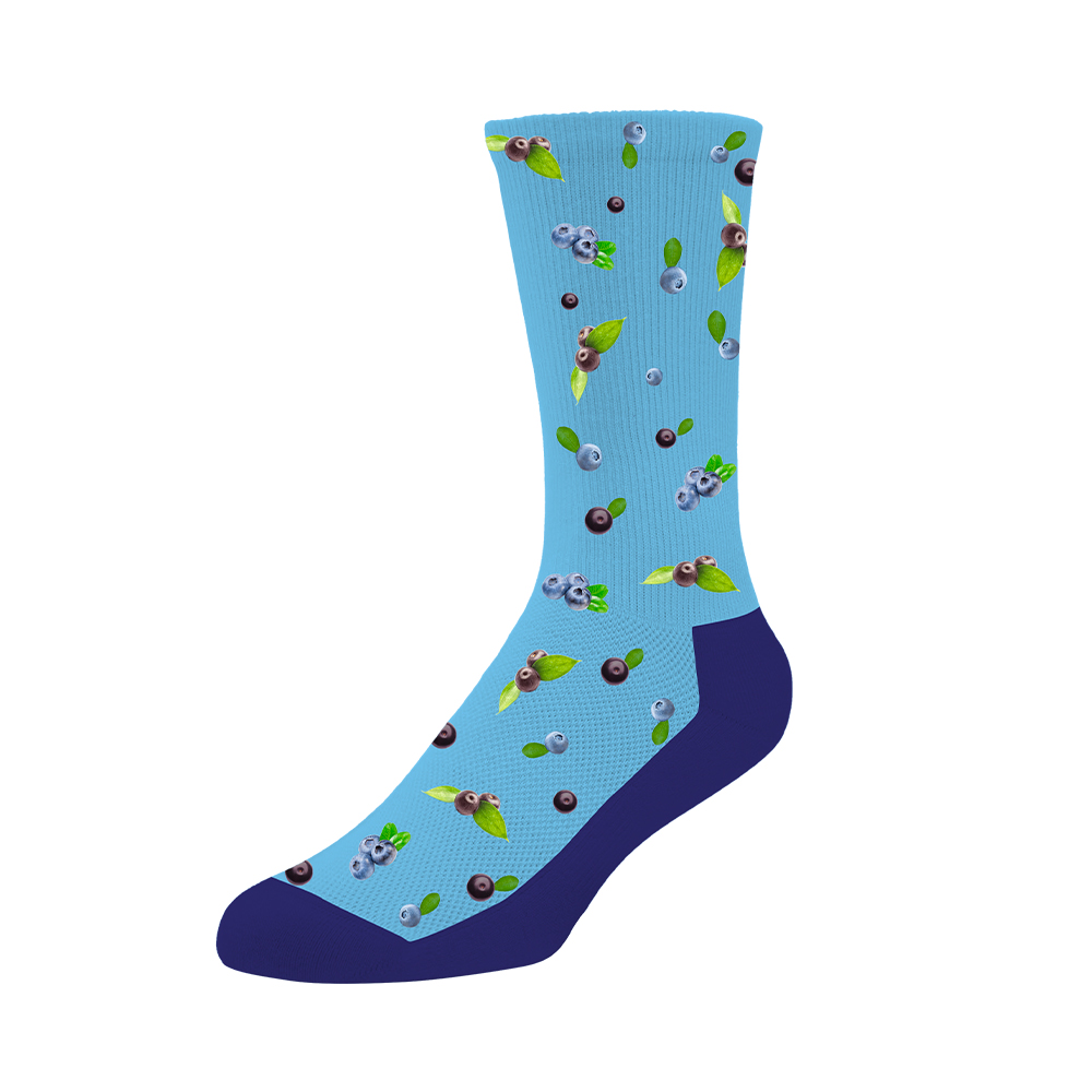Image KRONO socks blueberry pale BLUE - Size M/L