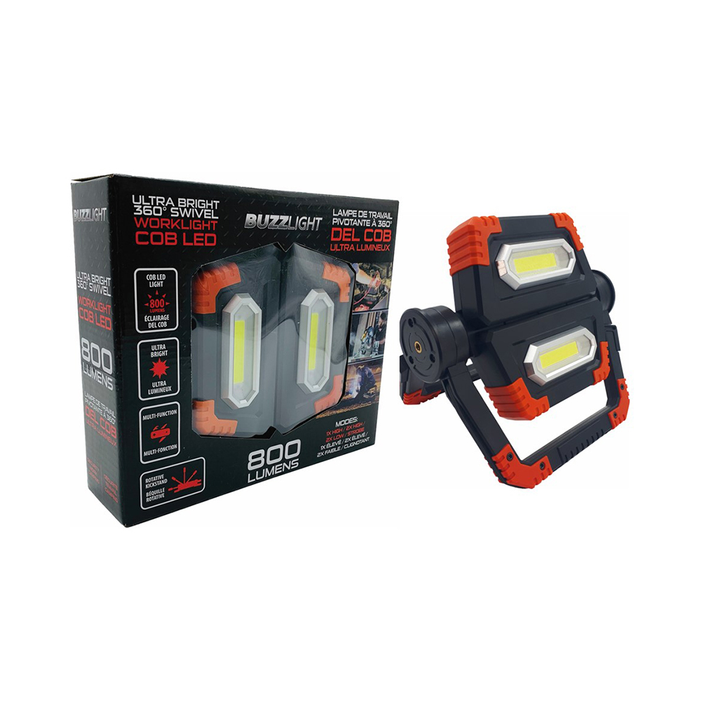 Image 800 Lumens COB LED 360o Swivel Worklight