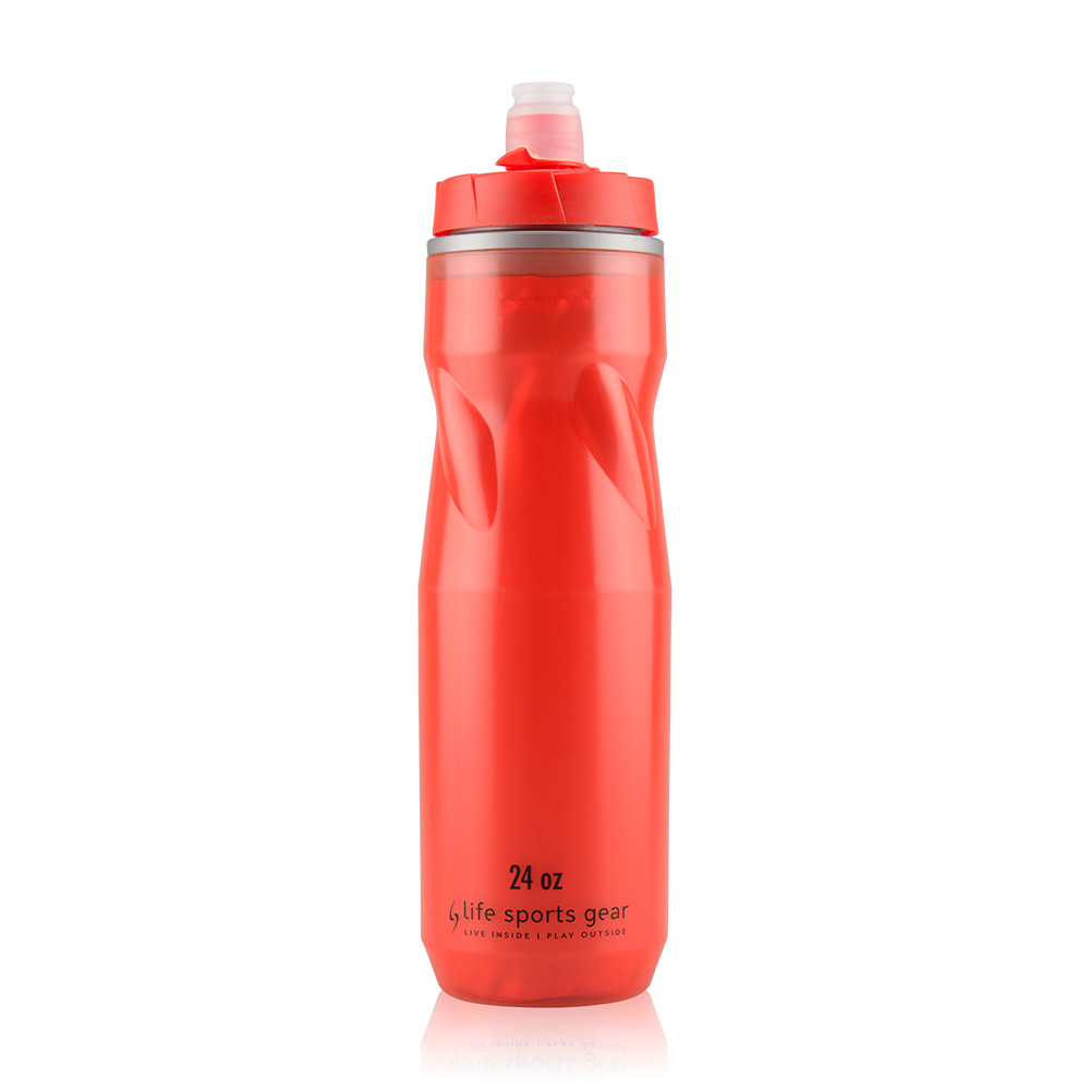 Image LSG Insulated bottle 24oz RED
