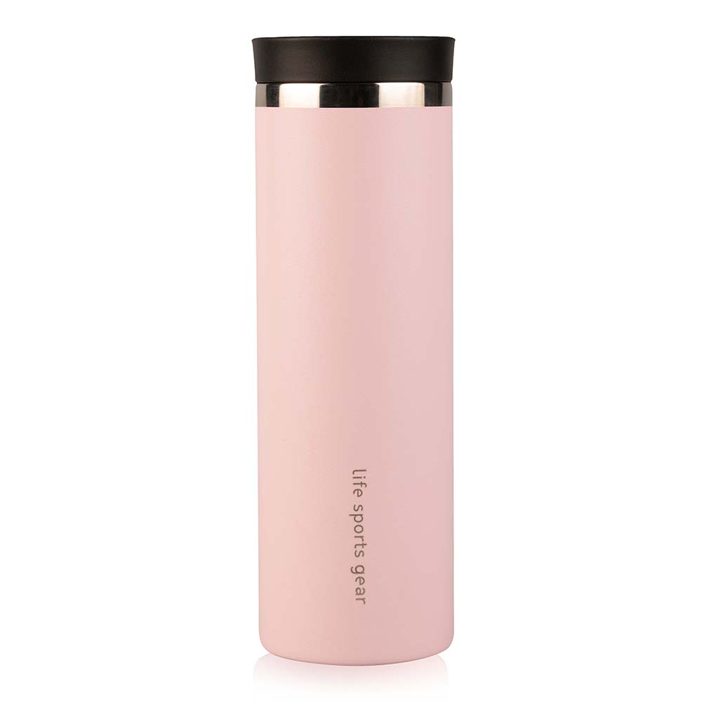 Image LSG Stainless Steel dual wall 450ml/15oz bottle PINK