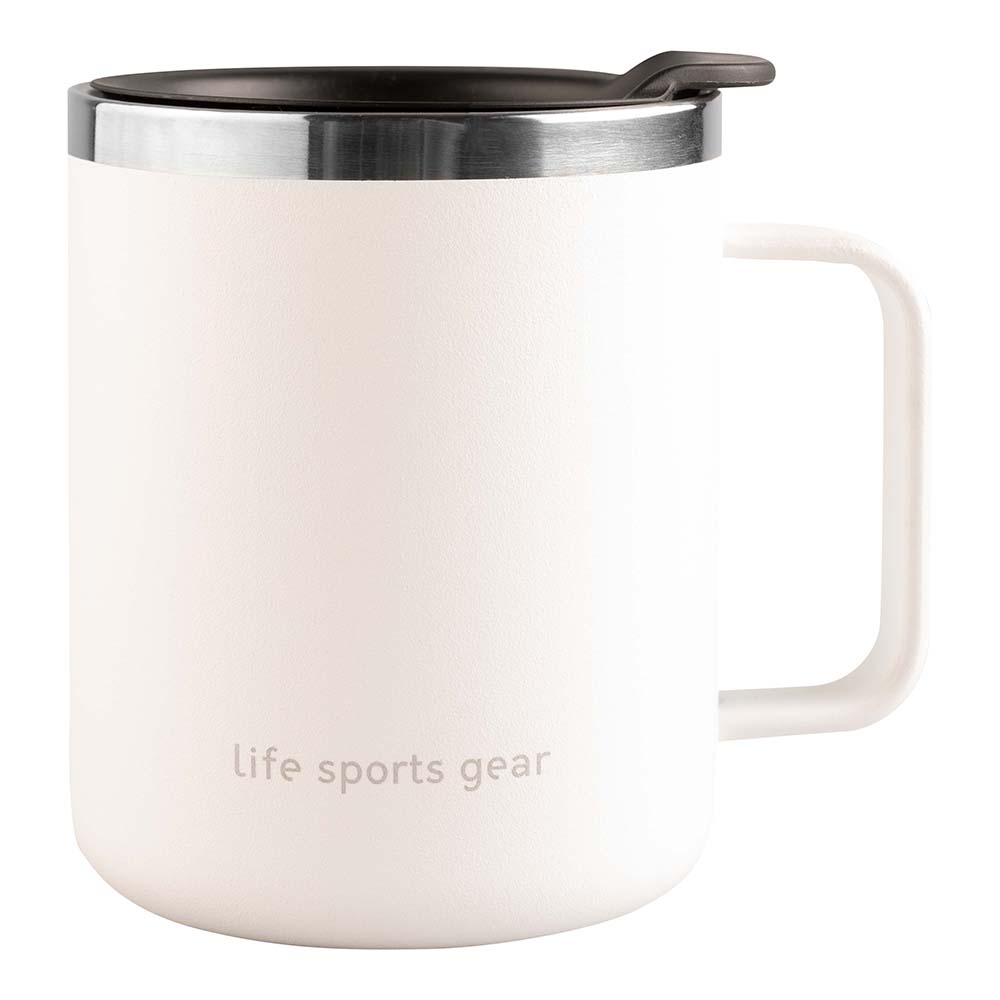 Image LSG Stainless Steel dual wall 380ml/13oz mug WHITE