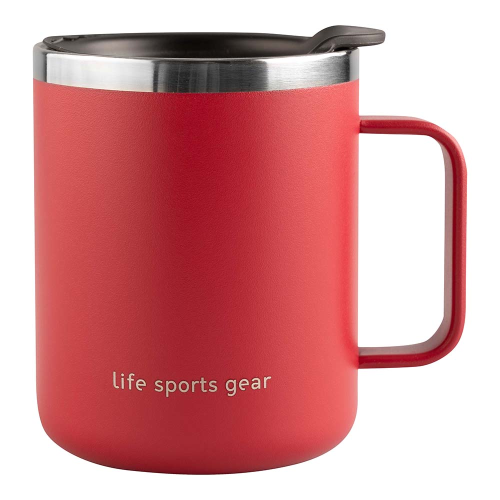 Image LSG Stainless Steel dual wall 380ml/13oz mug RED