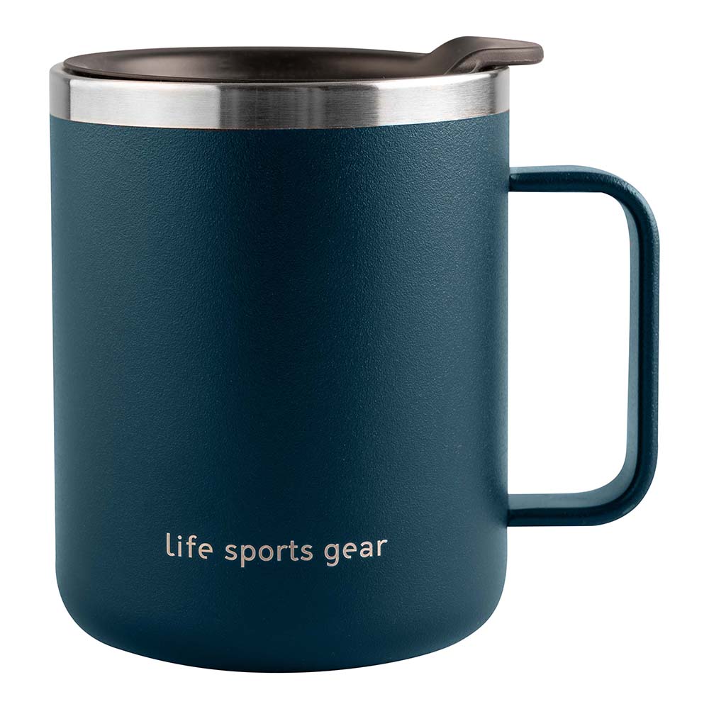 Image LSG Stainless Steel dual wall 380ml / 13oz mug NAVY BLUE