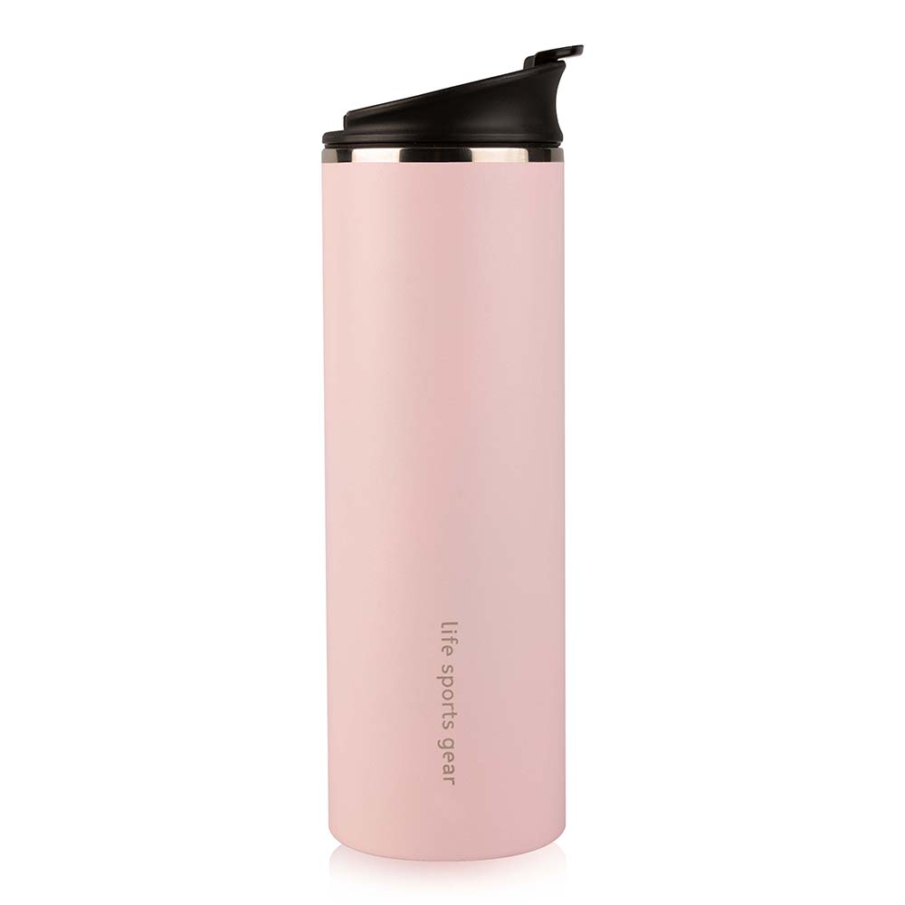Image LSG Stainless Steel dual wall 480ml/16oz bottle PINK