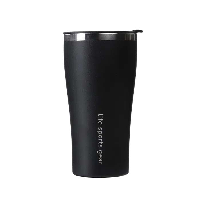 Image LSG Stainless steel bottle 520ml/18oz dual wall BLACK