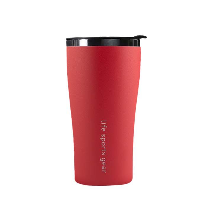 Image LSG Stainless steel bottle 520ml/18oz dual wall RED