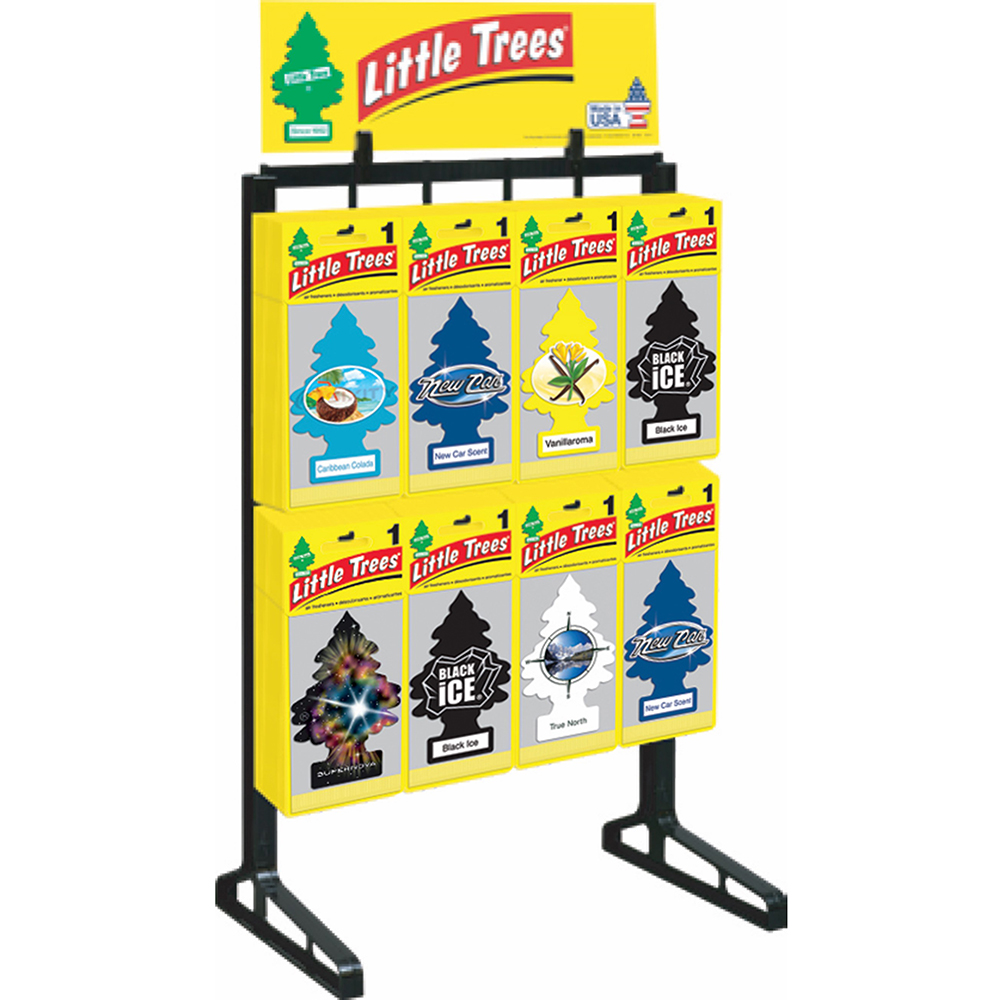 Image Little Trees Plastic rack display 144pcs