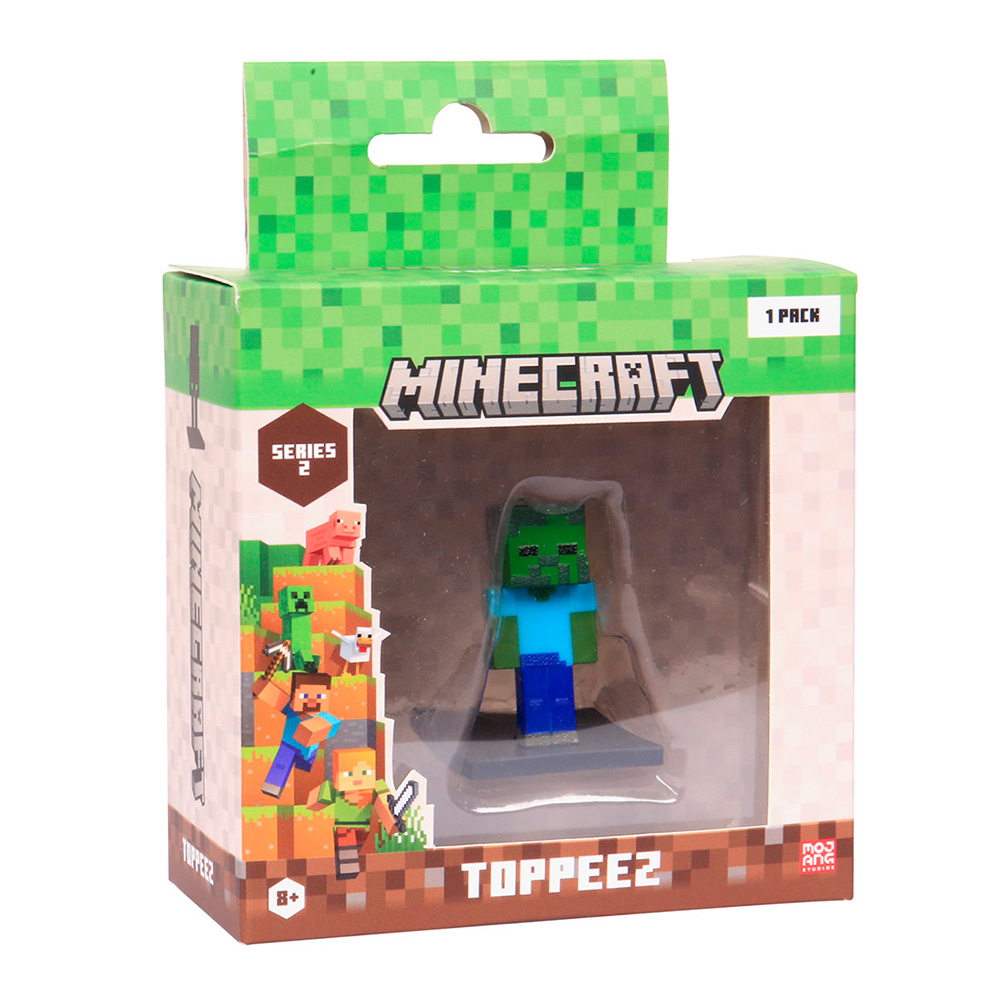 Image Minecraft 3D Toppeez - Series 2 (5 cm) / 1 Pack Window Box