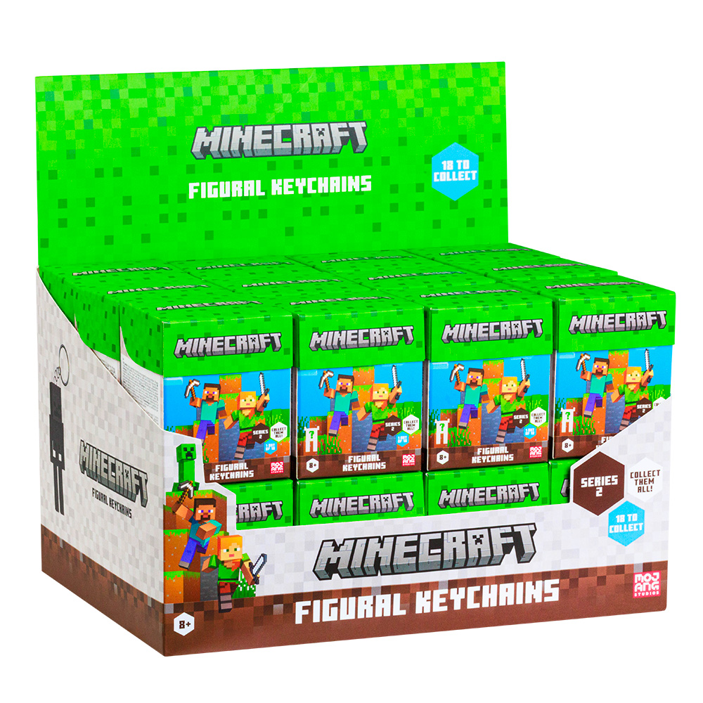 Image Minecraft Figural Keychains - Series 2 (5 cm) / 1 pc in Blind Box