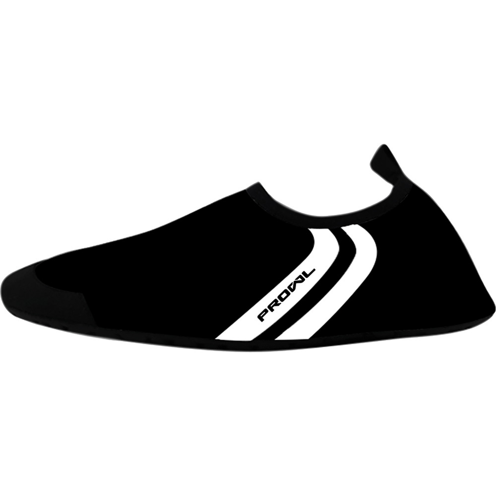 Image PROWL- Souliers de loisir athlétiques pour hommes SLIPFIT - Noir et blanc