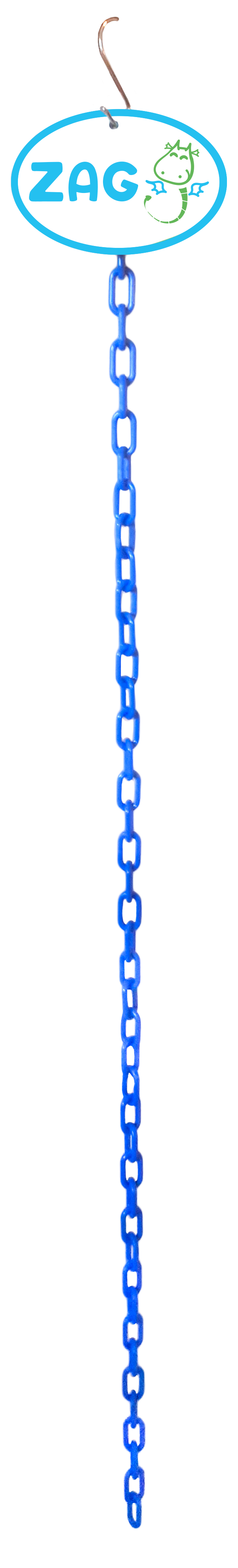 Image Empty Blue Chain for  Plush Toys (41'')