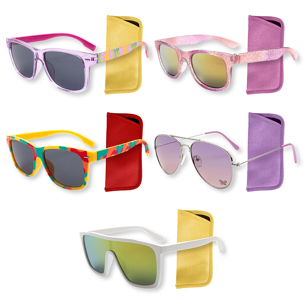 Image Lunettes de soleil assorties, enfants filles