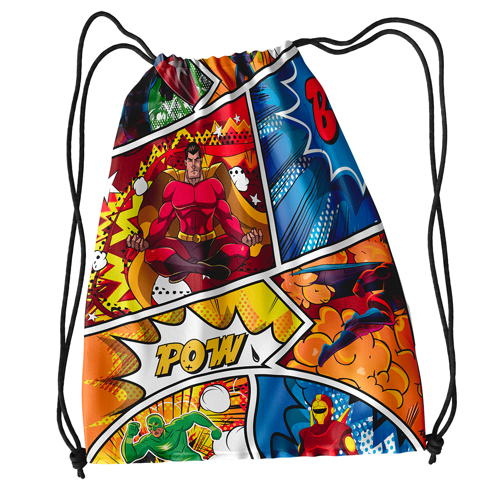 Image Sacs à cordon pour enfants - Super Heros