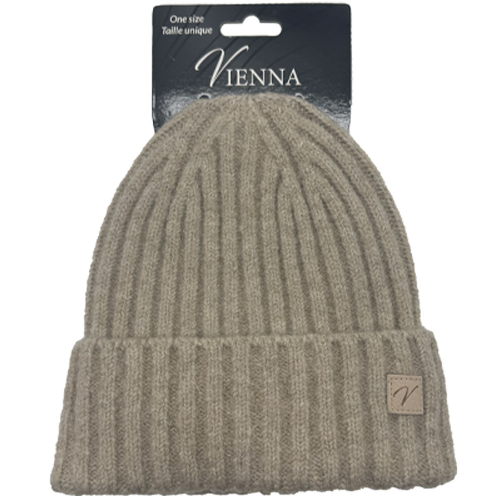 Image Women Hat with no Pom Pom - Beige
