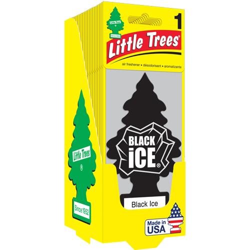 Image Little Trees Présentoir comptoir 24 unités Glace Noire