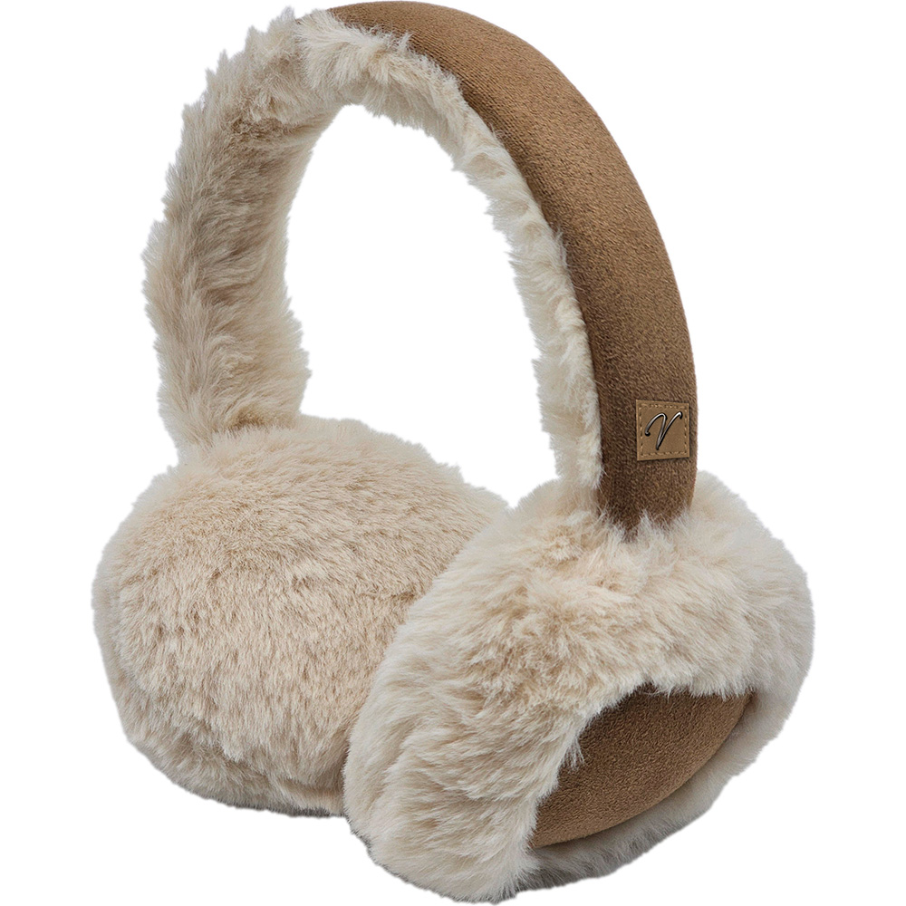 Image Fur Earmuffs - Beige