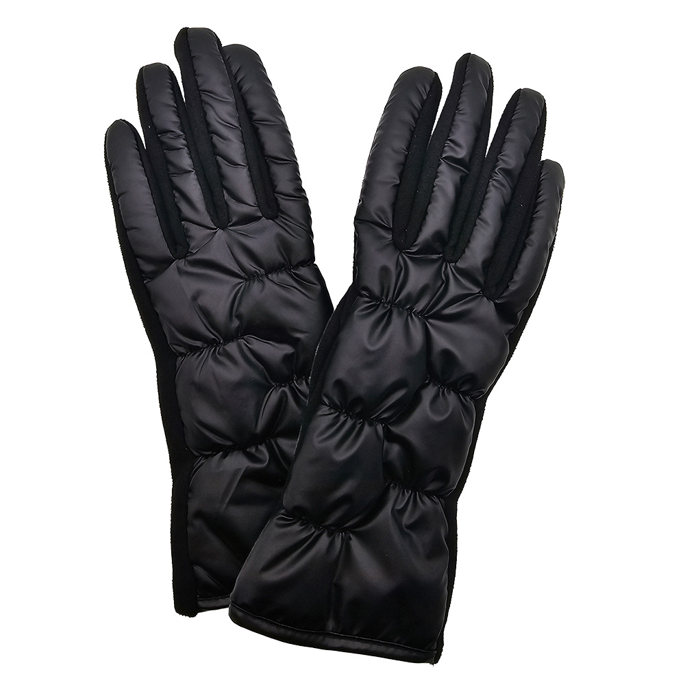 Image Black Polyester Women's Gloves with Touchscreen Index
