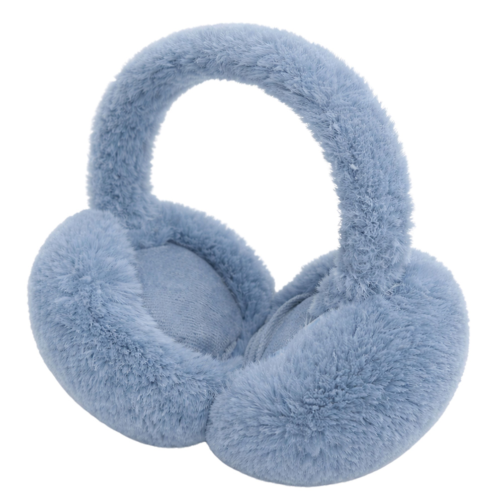 Image Cache-oreilles en fourrure bleus pour enfants - Taille unique