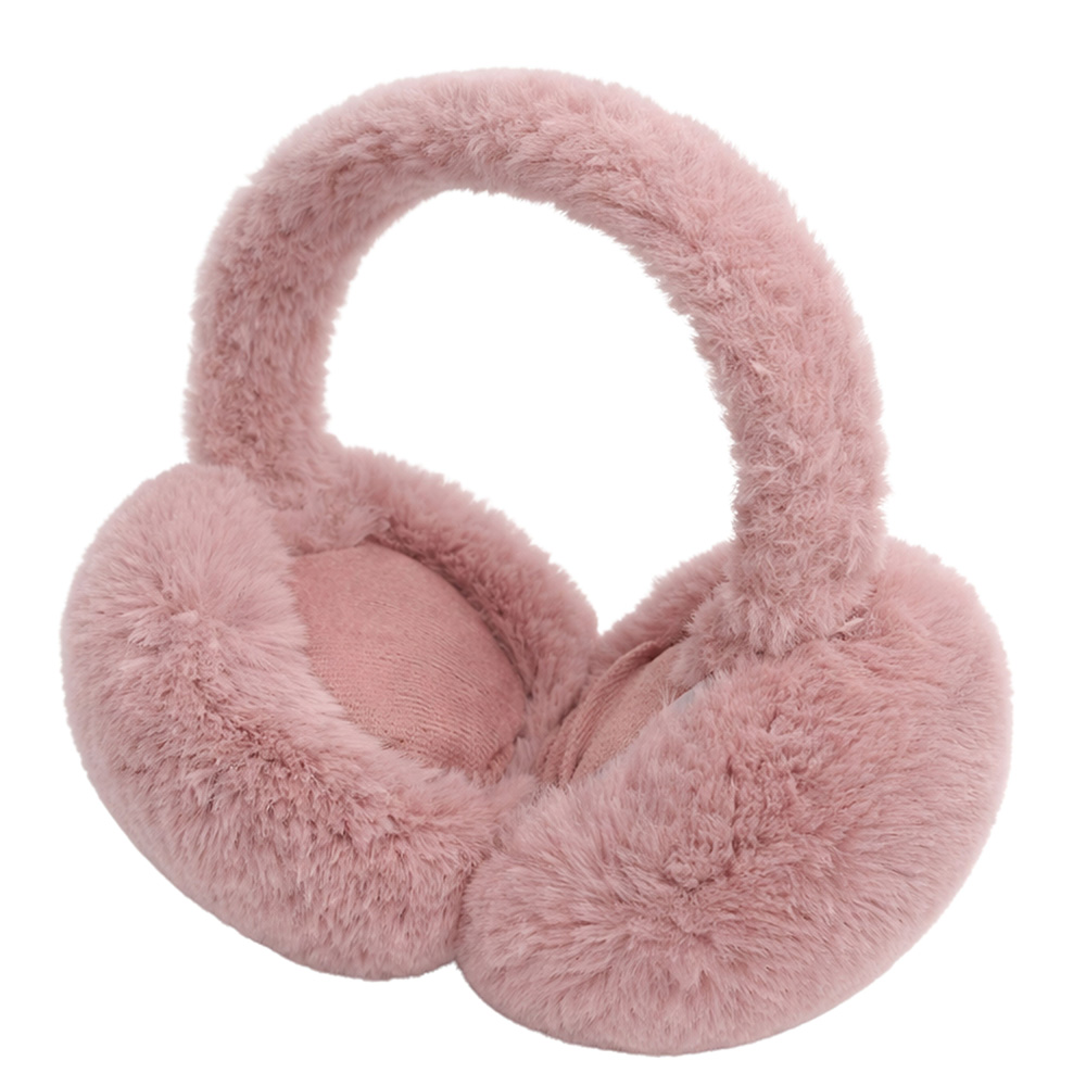 Image Cache-oreilles en fourrure rose pour enfants - Taille unique