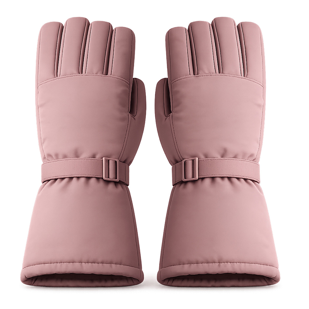 Image Gants imperméables pour Juniors - Rose - Large (8-10 ans)