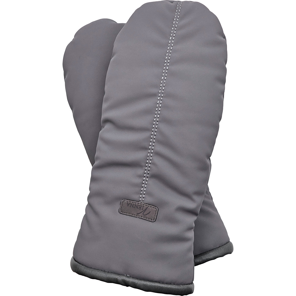 Image PU-Lined Mittens – Grey