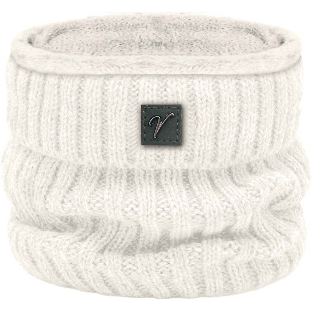 Image Knitted Neckwarmer for Adults, White